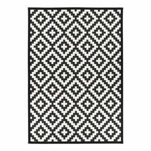 Černo-bílý oboustranný koberec Narma Viki Black, 200 x 300 cm