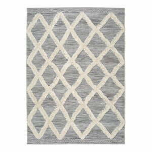 Bílo-šedý koberec Universal Cheroky Geo, 130 x 190 cm