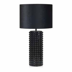 Černá stolní lampa Markslöjd Proud, ø 34 cm