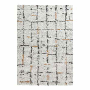 Krémový koberec Mint Rugs Grid, 200 x 290 cm