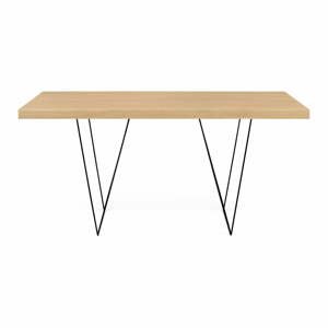 Stůl s černými nohami TemaHome Multi, 160 x 90 cm