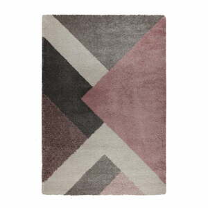 Růžovo-šedý koberec Flair Rugs Zula, 120 x 170 cm