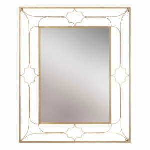 Nástěnné zrcadlo ve zlaté barvě Mauro Ferretti Balcony, 80 x 100 cm