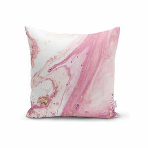 Povlak na polštář Minimalist Cushion Covers Melting Pink, 45 x 45 cm