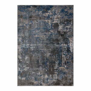 Modrošedý koberec Flair Rugs Wonderlust, 80 x 150 cm