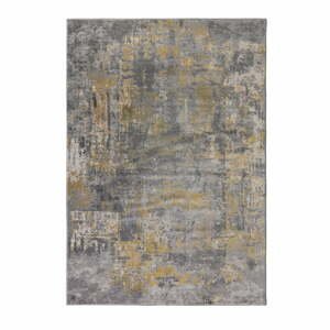 Šedo-oranžový koberec Flair Rugs Wonderlust, 80 x 150 cm