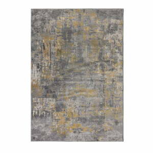 Šedo-oranžový koberec Flair Rugs Wonderlust, 120 x 170 cm