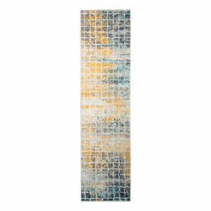 Modro-žlutý koberec Flair Rugs Urban, 60 x 220 cm