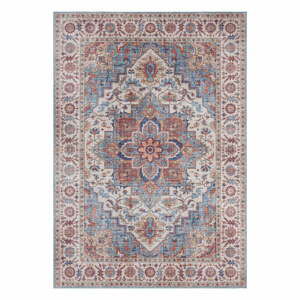 Červeno-modrý koberec Nouristan Anthea, 80 x 150 cm