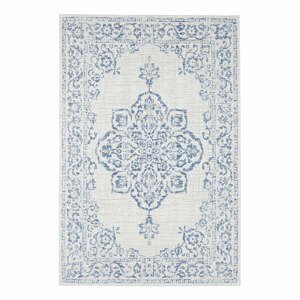 Modro-krémový venkovní koberec NORTHRUGS Tilos, 160 x 230 cm
