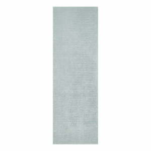 Světle modrý běhoun Mint Rugs Supersoft, 80 x 250 cm