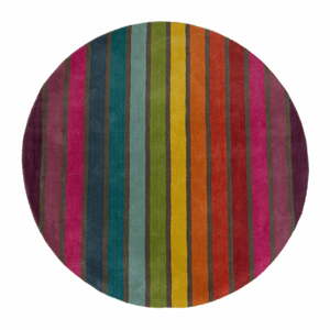 Vlněný koberec Flair Rugs Candy, ⌀ 160 cm