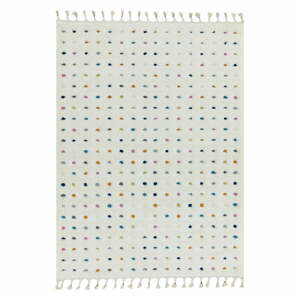 Béžový koberec Asiatic Carpets Dotty Multi, 80 x 150 cm