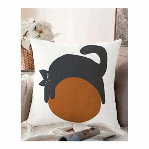 Povlak na polštář s příměsí bavlny Minimalist Cushion Covers Kitty, 55 x 55 cm