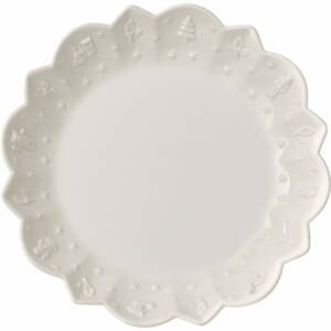 Bílá porcelánová vánoční mísa Toy's Delight Villeroy&Boch, ø 24,5 cm