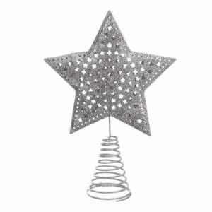 Hvězda na vánoční strom ve stříbrné barvě Casa Selección Terminal