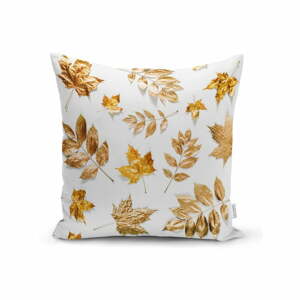 Povlak na polštář Minimalist Cushion Covers Golden Leaf, 42 x 42 cm