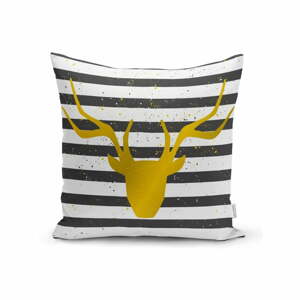 Povlak na polštář Minimalist Cushion Covers Striped Reindeer, 42 x 42 cm