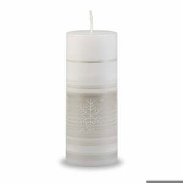 Bílá svíčka Unipar Winter Time, doba hoření 30 h
