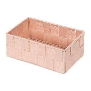 Růžový koupelnový organizér Compactor Stan, 18 x 12 cm