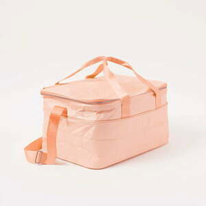 Růžová chladící taška Sunnylife, 31,5 l