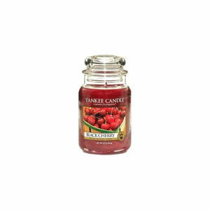 Vonná svíčka Yankee Candle Black Cherry, doba hoření 110 h