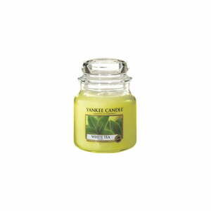 Vonná svíčka Yankee Candle White Tea, doba hoření 65 h