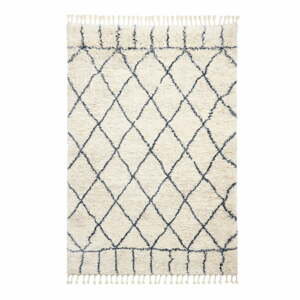 Krémově bílý koberec Think Rugs Aspen Lines, 120 x 170 cm