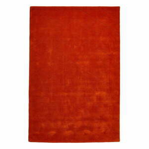 Terakotově červený vlněný koberec Think Rugs Kasbah, 120 x 170 cm