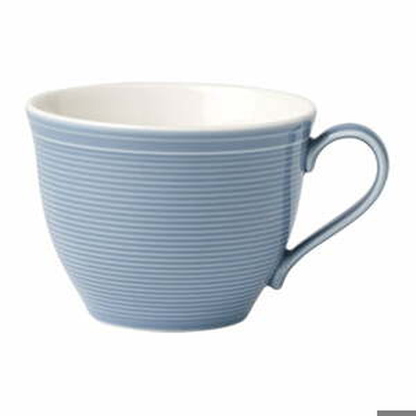 Bílo-modrý porcelánový šálek na kávu Villeroy & Boch Like Color Loop, 250 ml
