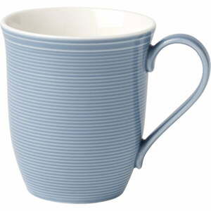 Bílo-modrý porcelánový hrnek Villeroy & Boch Like Color Loop, 350 ml