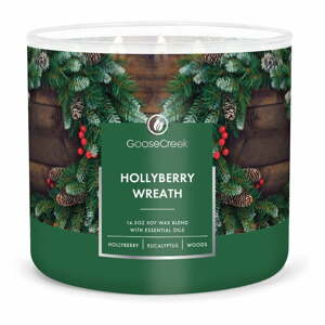 Vonná svíčka Goose Creek Hollyberry Wreath, doba hoření 35 h