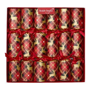 Vánoční crackery v sadě 6 ks Glencoe - Robin Reed