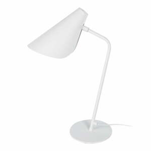 Bílá stolní lampa SULION Lisboa, výška 45 cm