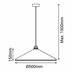 Zelené závěsné svítidlo SULION Elena, výška 150 cm