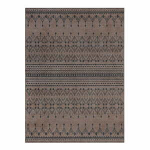 Hnědý dvouvrstvý koberec Flair Rugs MATCH Niko, 170 x 240 cm