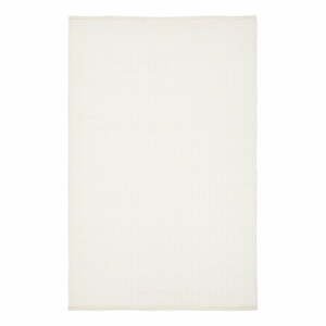 Světle béžový ručně tkaný vlněný koberec Westwing Collection Amaro, 120 x 180 cm
