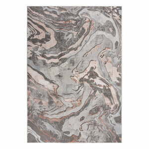 Šedo-béžový koberec Flair Rugs Marbled, 80 x 150 cm