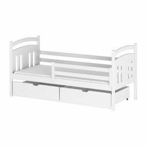 Bílá dětská postel s úložným prostorem 90x190 cm Kate - Lano Meble