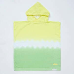 Žluto-zelená bavlněná dětská osuška 70x70 cm Terry – Sunnylife