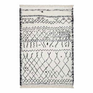 Bílý/černý koberec 170x120 cm Boho - Think Rugs