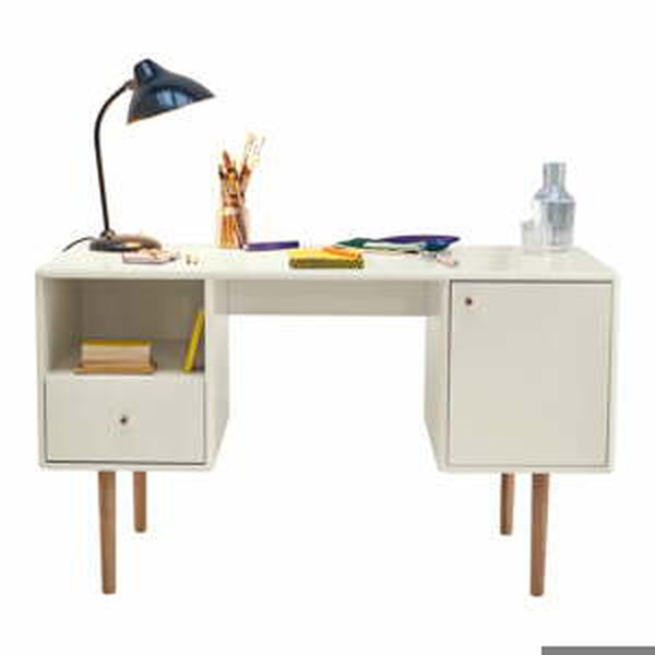 Béžový pracovní stůl 130x50 cm Color Living - Tom Tailor for Tenzo