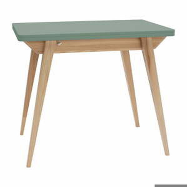 Rozkládací jídelní stůl se zelenou deskou 65x90 cm Envelope – Ragaba