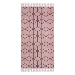Růžový pratelný koberec 180x120 cm - Vitaus