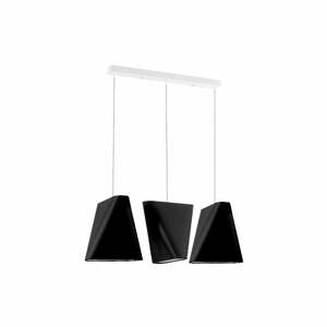 Černé závěsné svítidlo 82x28 cm Velo - Nice Lamps