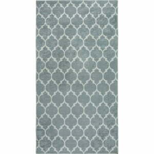 Světle šedo-krémový pratelný koberec 80x50 cm - Vitaus
