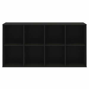 Černý modulární policový systém 136x69 cm Mistral Kubus - Hammel Furniture