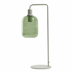 Zelená stolní lampa (výška 60 cm) Lekar – Light & Living