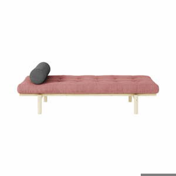 Růžová postel Next – Karup Design