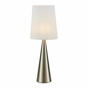 Stolní lampa v bílo-stříbrné barvě (výška 64 cm) Conus – Markslöjd